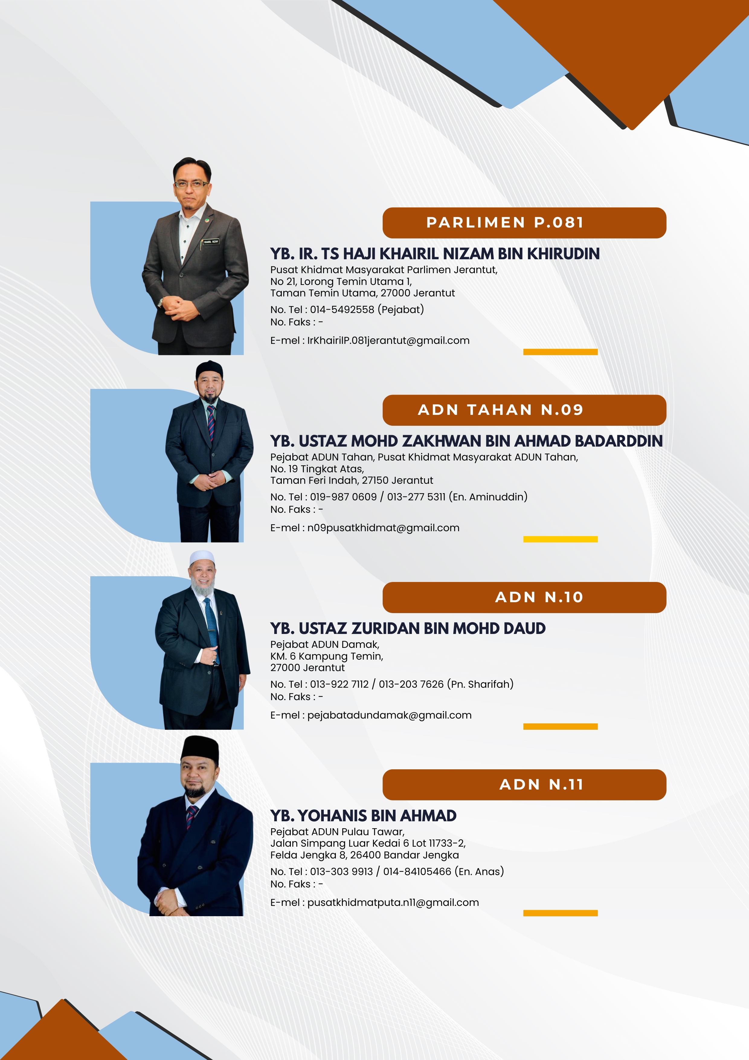Parlimen dan ADUN Daerah Jerantut
